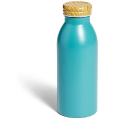 Bouteille isotherme 400ml inox et bois - 4 coloris < Gifi