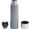 Bouteille isotherme thermos inox 500ml avec tasse intégrée gris foncé Ø7xH24cm < Gifi Clearance