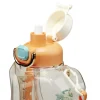 Bouteille plastique kawaii 1L avec sangle H19,5cm < Gifi Discount