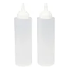 Bouteille pour sauce assaisonnement plastique souple transparent 350ml x2 < Gifi Sale