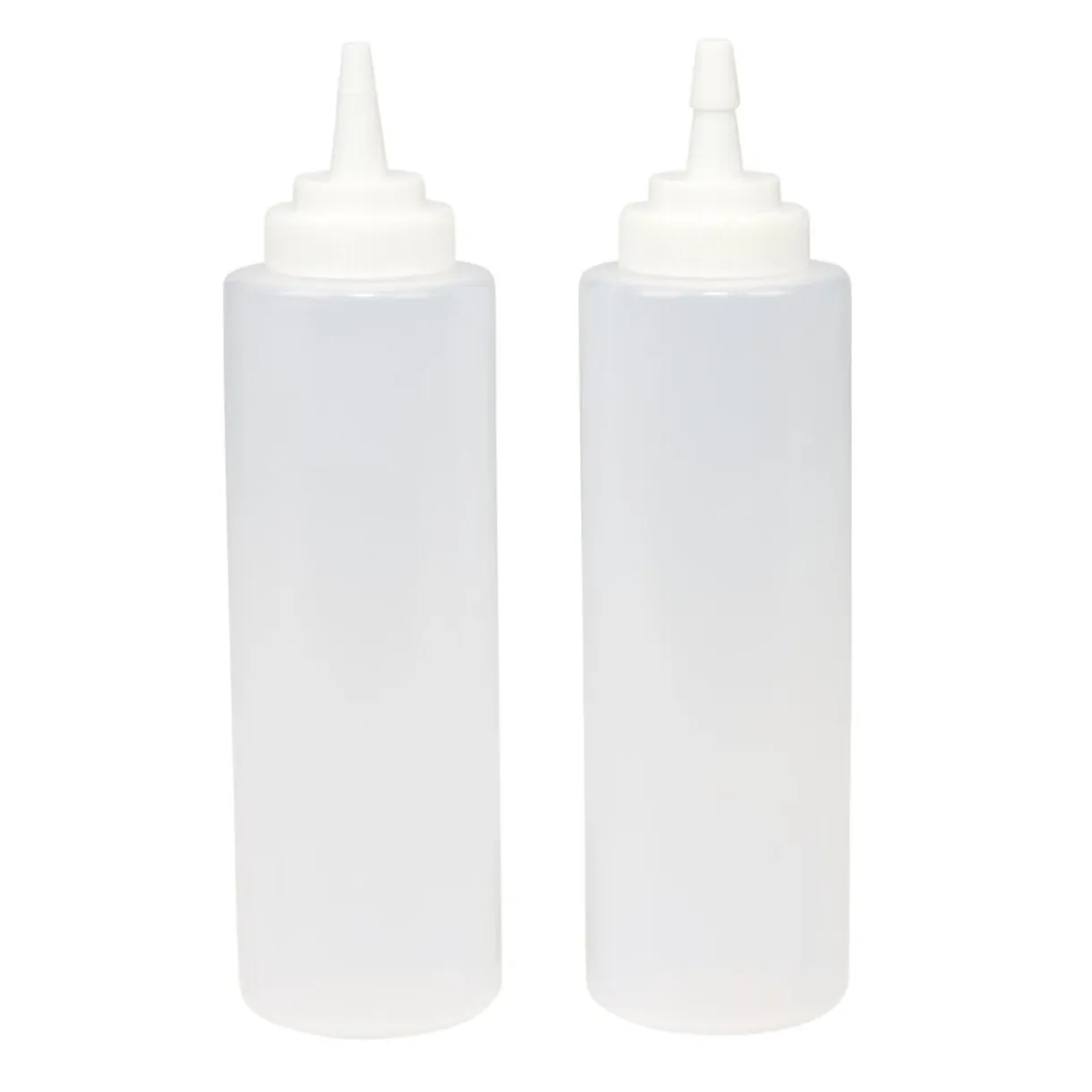 Bouteille pour sauce assaisonnement plastique souple transparent 350ml x2 < Gifi Sale