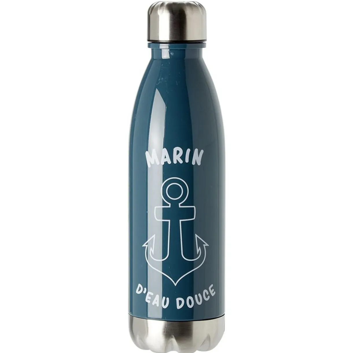 Bouteille réutilisable message imprimé H25 cm < Gifi Outlet