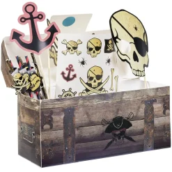 Box coffre décoration Pirate party box 39 pièces < Gifi Discount
