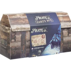 Box coffre décoration Pirate party box 39 pièces < Gifi Discount