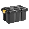 Box de rangement brico noir 50L