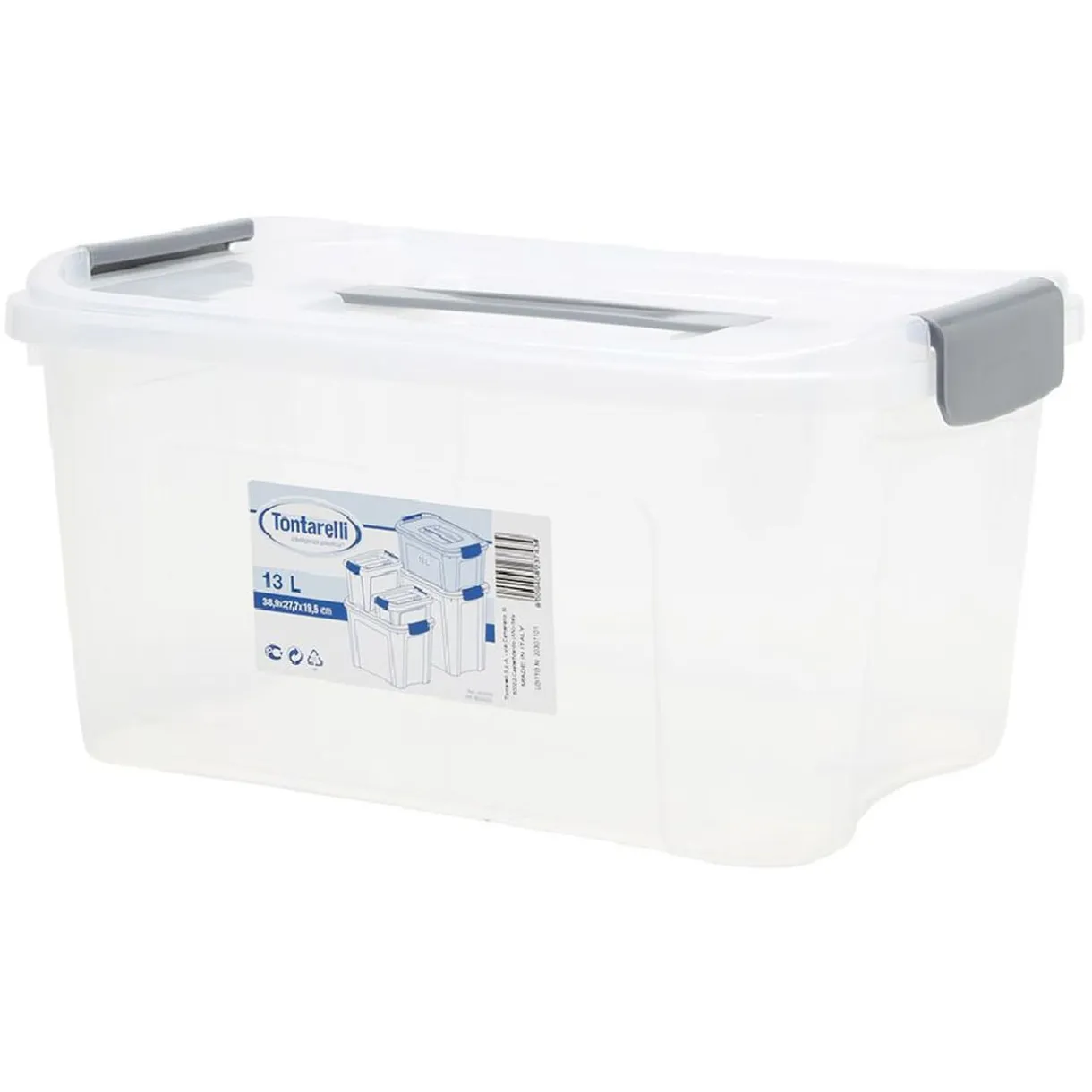 Box de rangement Combi Tontarelli 13 L transparent < Gifi Clearance