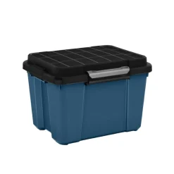 Box de rangement 45L x3 étanche Scuba bleu avec couvercle noir 49x39xH49,5cm < Gifi Outlet