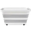 Box de rangement pliable 45L à roulettes 61x32xH43cm