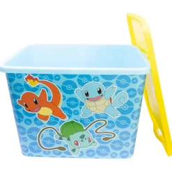 Box de rangement Pokémon 23L plastique bleu 40x30xH27,5cm < Gifi New