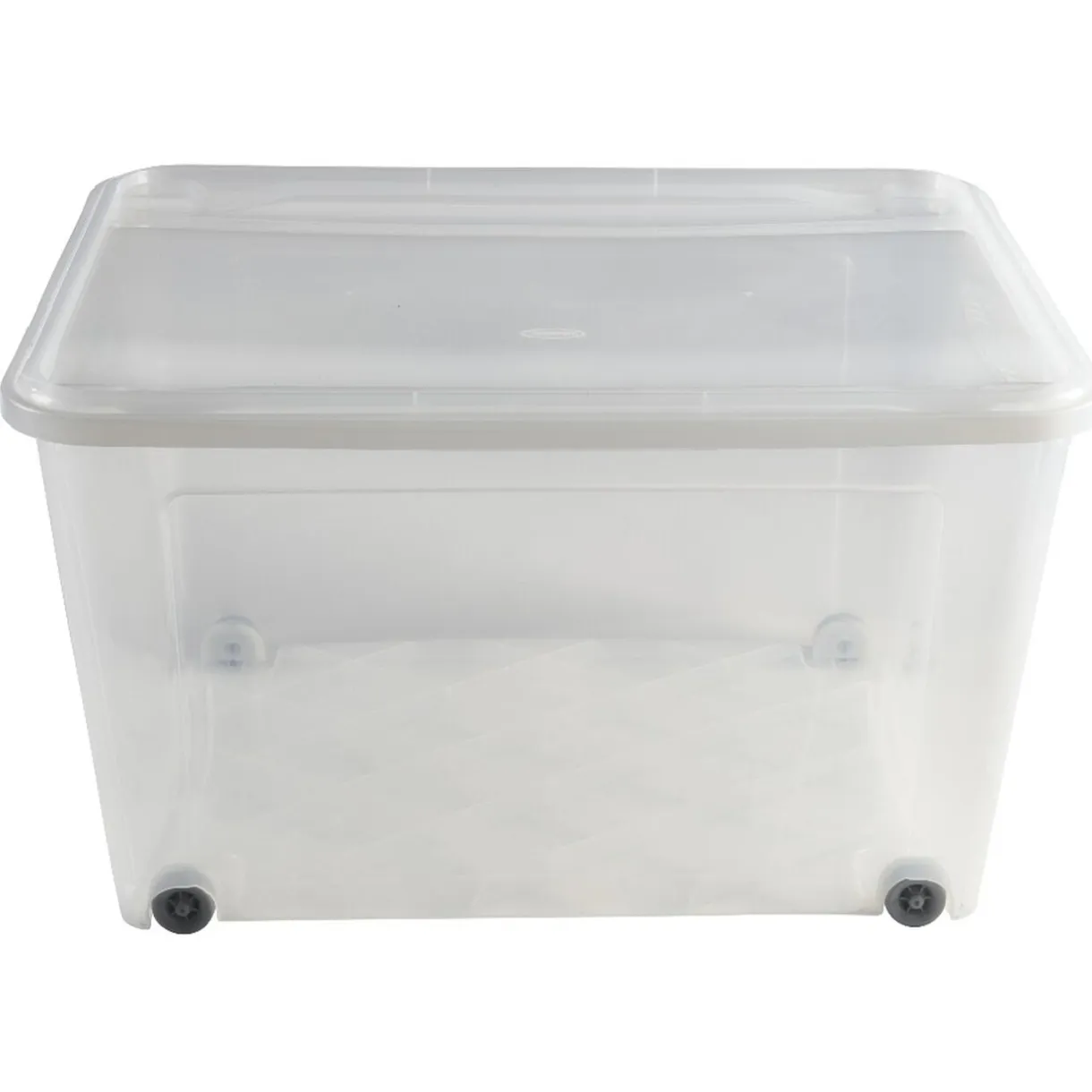 Box de rangement à roulettes transparent 140L < Gifi Hot