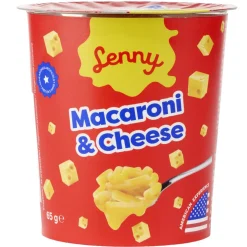 Box pâtes macaroni et fromage crémeux Lenny 65gr