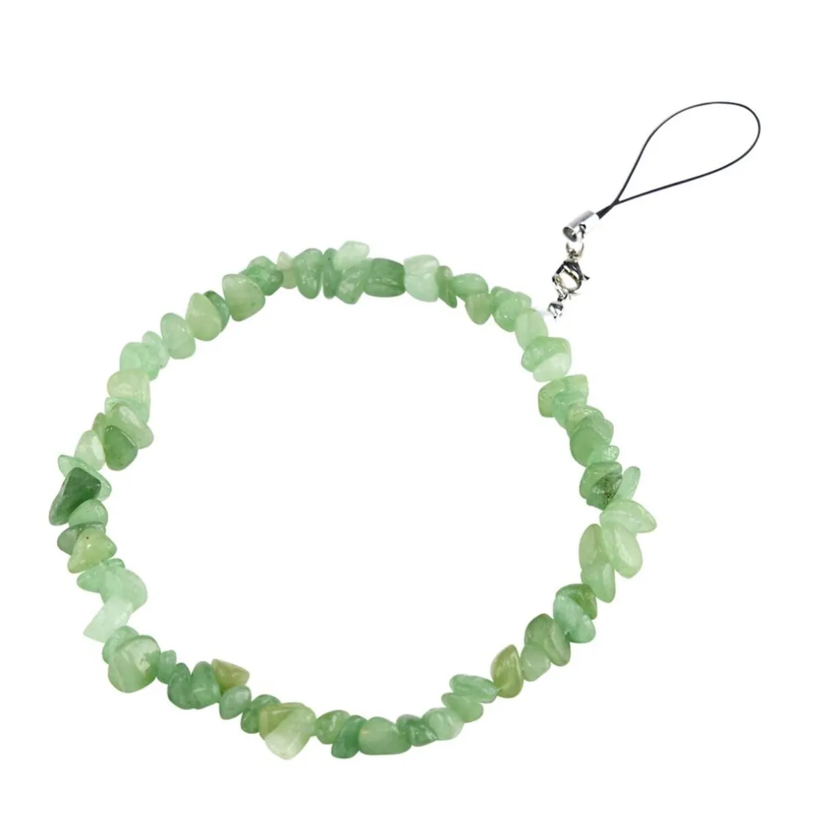 Bracelet chaîne de téléphone perle lithotérapie L15cm (3 modèles) < Gifi Hot