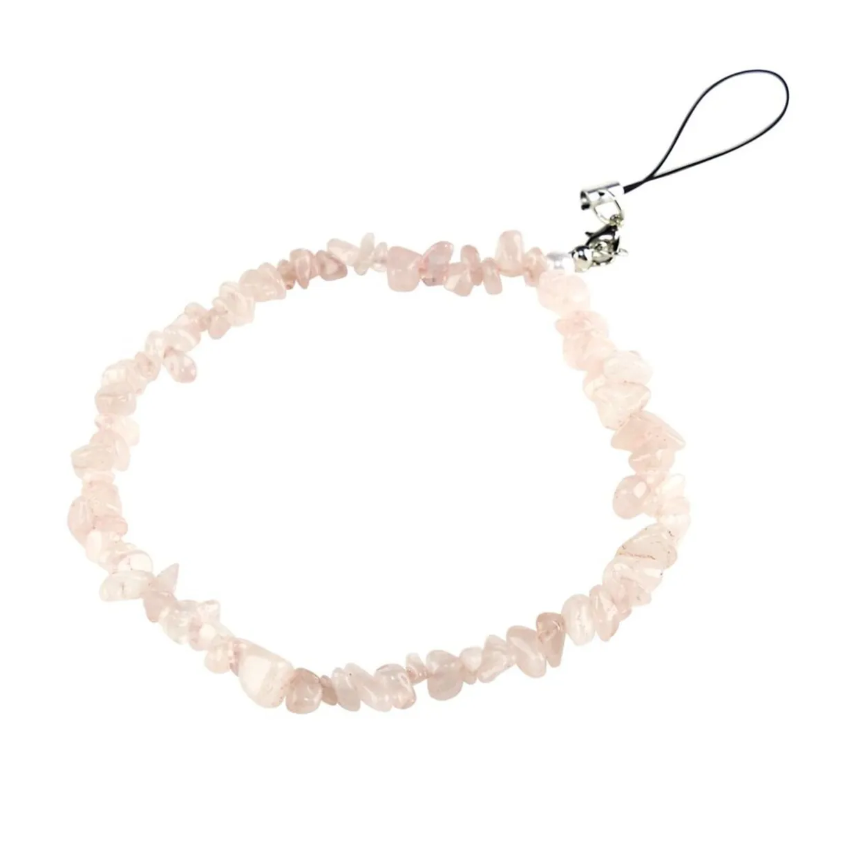 Bracelet chaîne de téléphone perle lithotérapie L15cm (3 modèles) < Gifi Hot