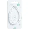 Bracelet crystal large 26 perles blanc transparent - Balance