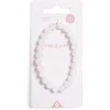 Bracelet crystal large 26 perles quartz rose - Amour