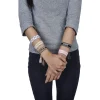 Bracelet en tissu design