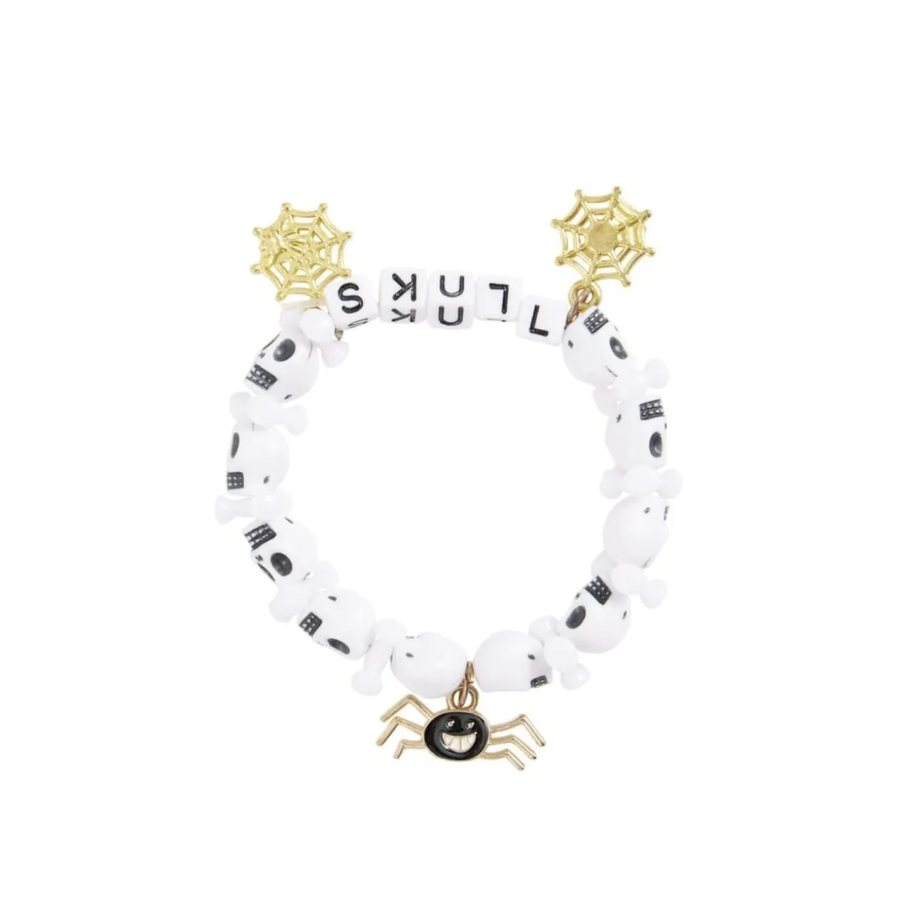Bracelet Halloween avec charms Ø7cm (2 modèles)