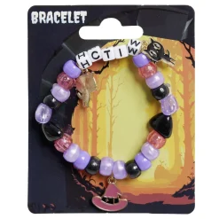 Bracelet Halloween avec charms Ø7cm (2 modèles)