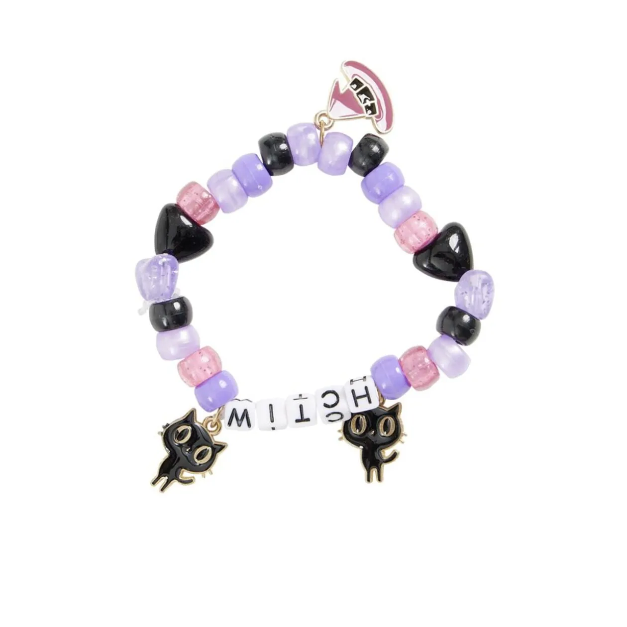 Bracelet Halloween avec charms Ø7cm (2 modèles)