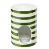 Brûle parfum terre cuite avec 1 galet de cire et 1 bougie Ø7xH10cm (3 modèles) < Gifi Sale