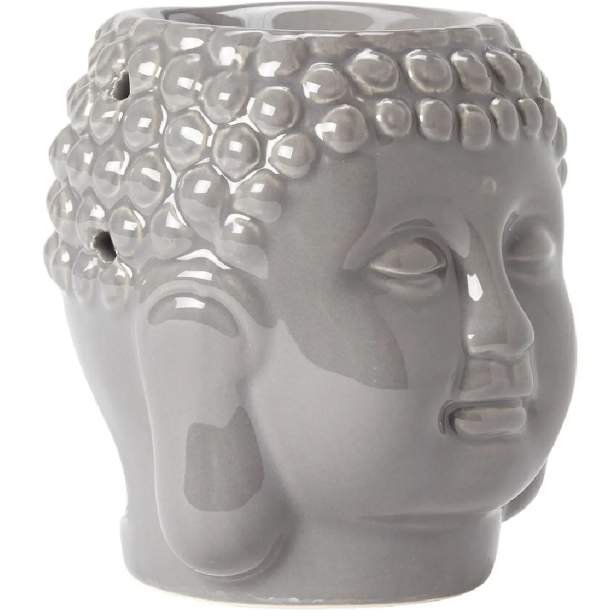 Brûle parfum tête Bouddha en grès (2 modèles) < Gifi Best
