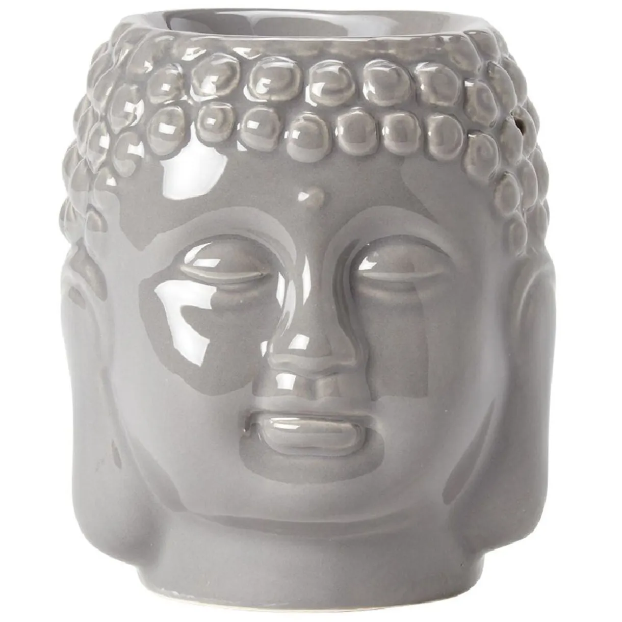 Brûle parfum tête Bouddha en grès (2 modèles) < Gifi Best