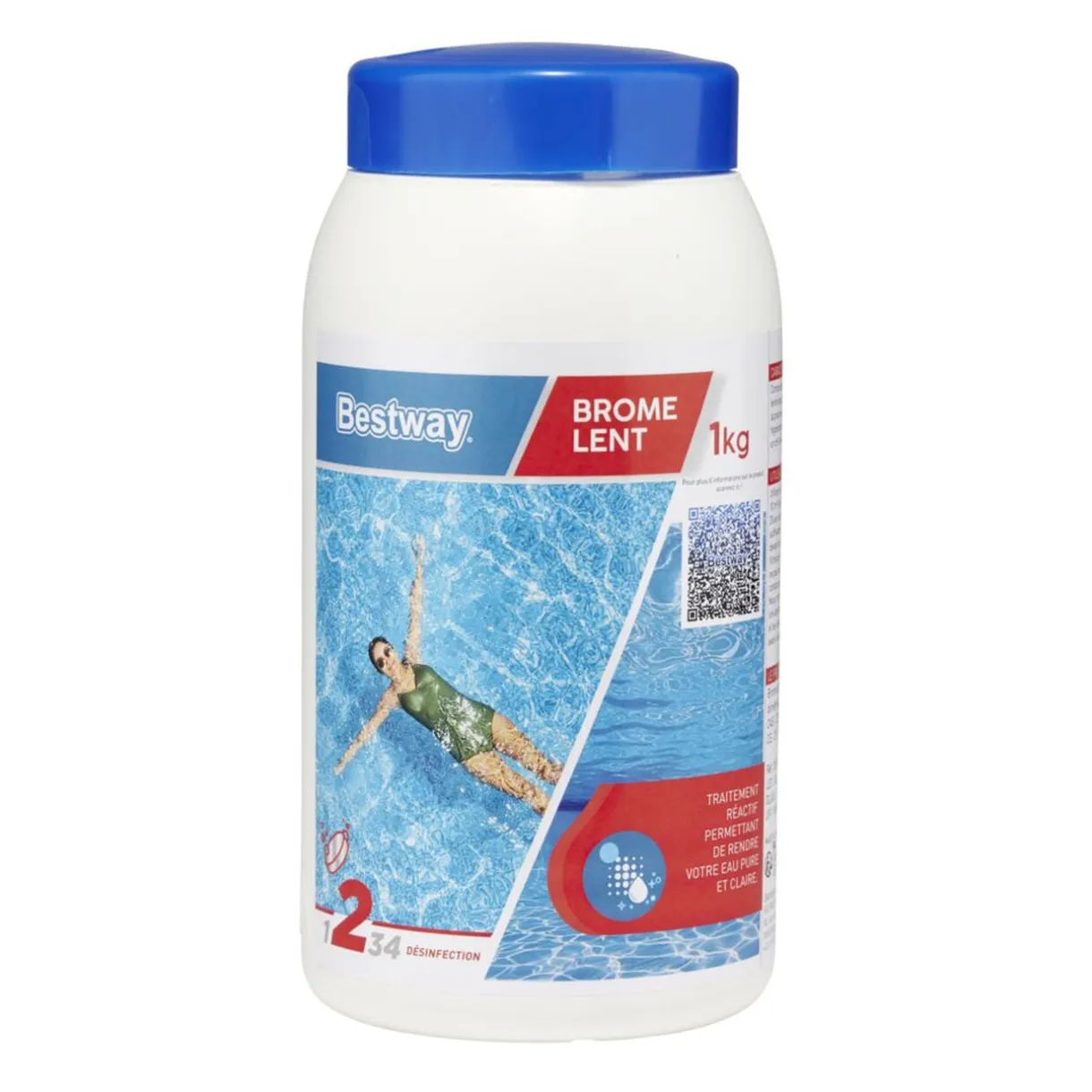 Brome piscine 1kg pastille 20gr < Gifi Discount