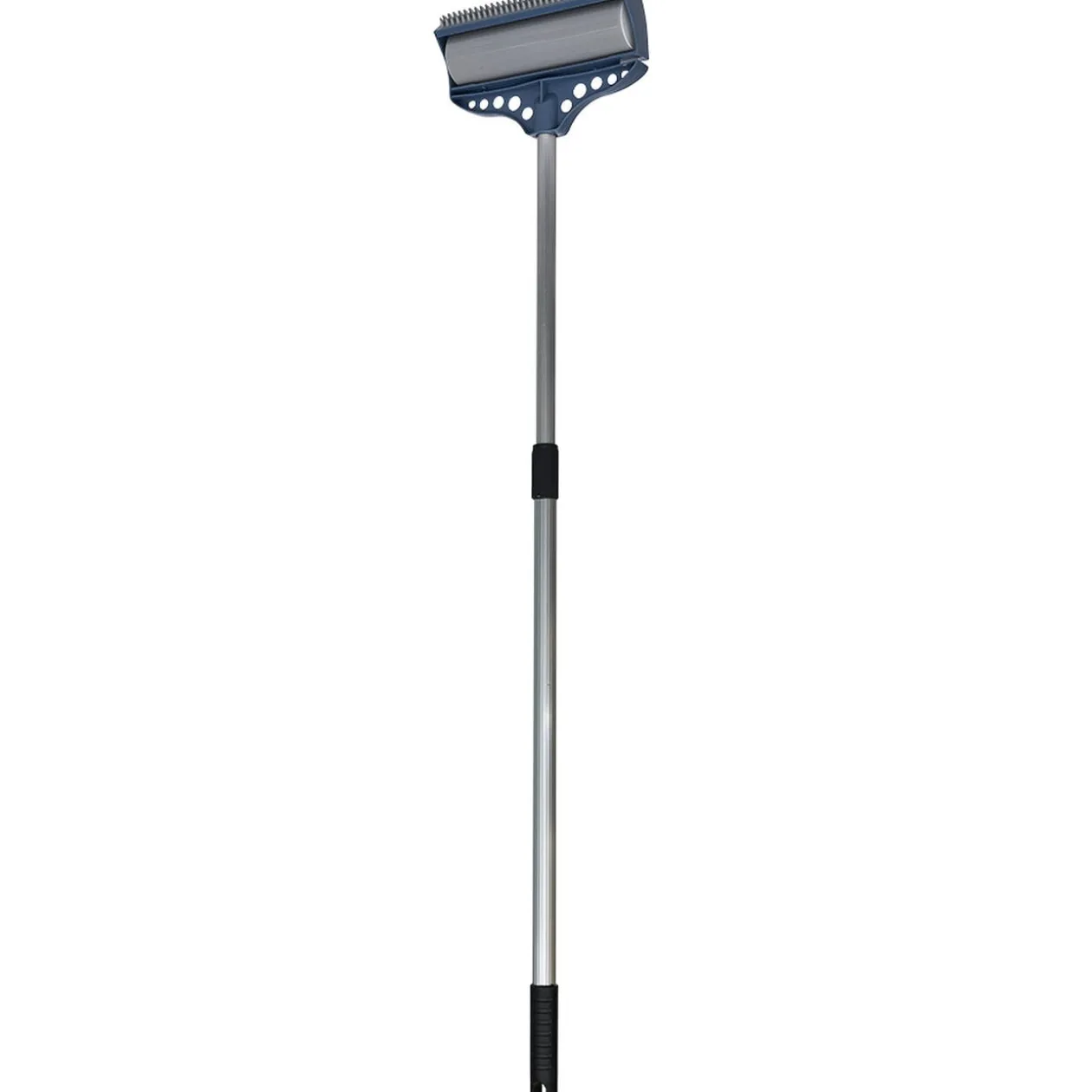 Brosse adhésive avec manche télescopique