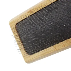 Brosse animal démélante bambou et inox < Gifi Clearance