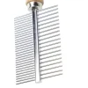 Brosse animal double peigne métal et bois < Gifi Outlet