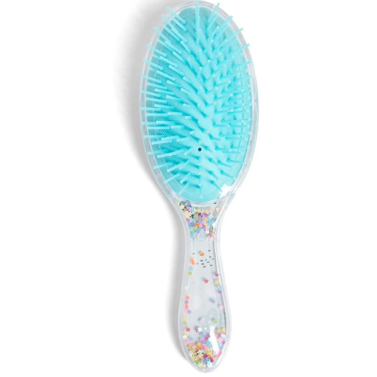 Brosse à cheveux enfant manche étoiles L21cm (2 modèles)