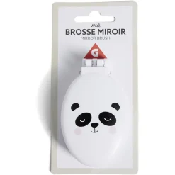 Brosse à cheveux enfant pliable avec miroir (2 modèles) < Gifi