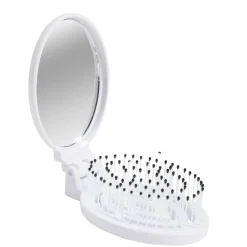 Brosse à cheveux enfant pliable avec miroir (2 modèles) < Gifi