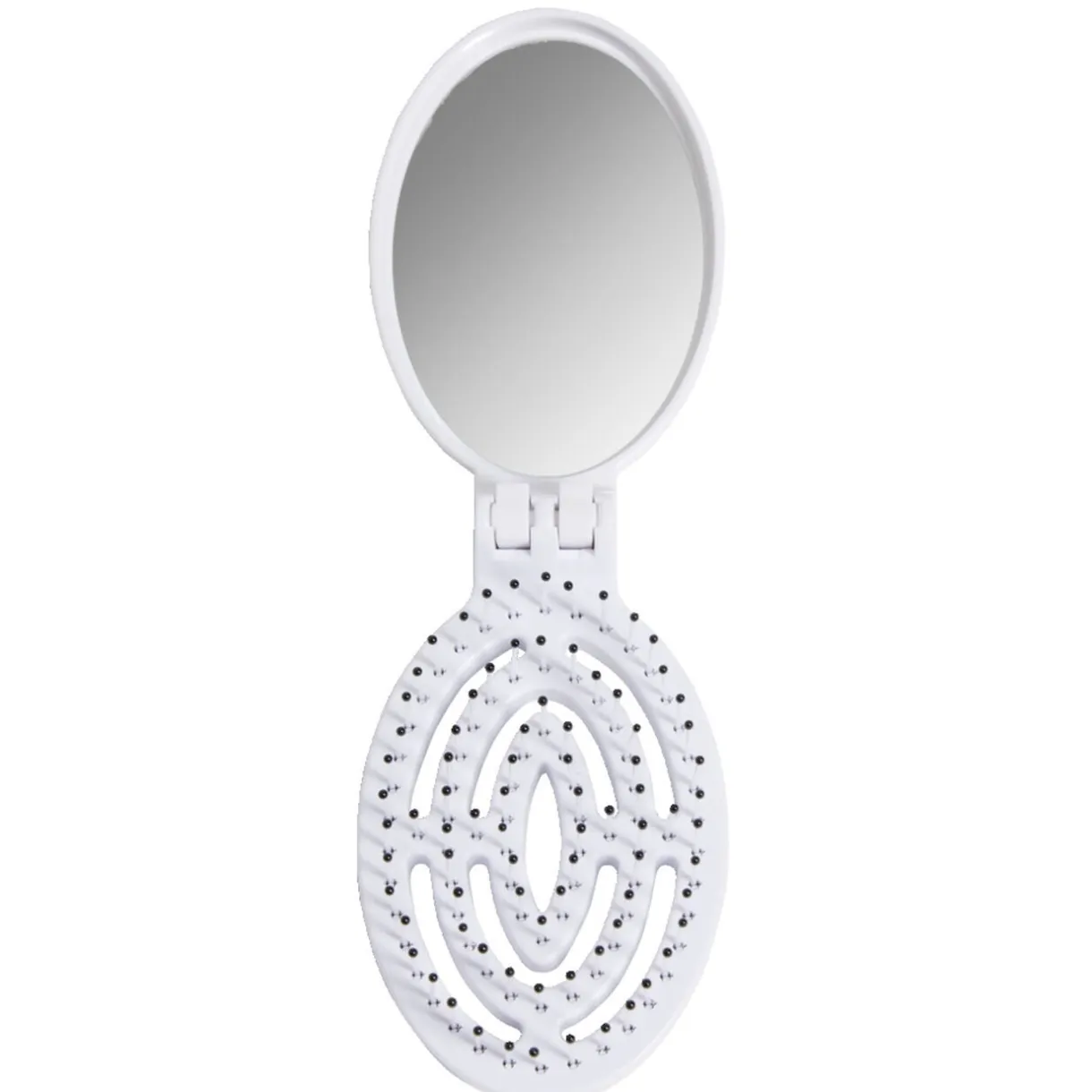 Brosse à cheveux enfant pliable avec miroir (2 modèles) < Gifi