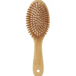 Brosse à cheveux ovale en bambou 7x25cm < Gifi Clearance