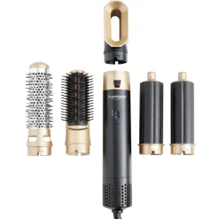 Brosse coiffante 5en1 boucleur sèche-cheveux Homday avec 5 accessoires