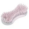Brosse de nettoyage décorée 16x7x3,5cm rose < Gifi Best