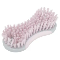 Brosse de nettoyage décorée 16x7x3,5cm rose < Gifi Best