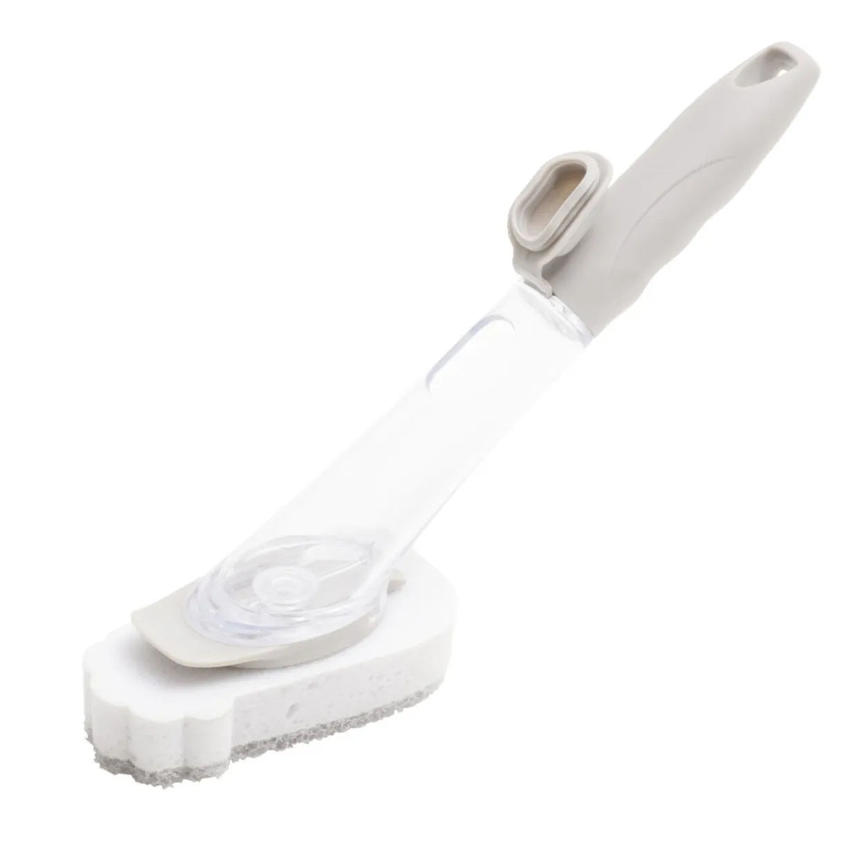 Brosse de nettoyage en mousse avec distributeur de savon intégré L27,5cm < Gifi