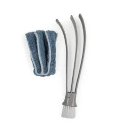 Brosse de nettoyage Homclean triple tête 2 embouts