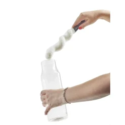 Brosse de nettoyage pour bouteille L28x5x2cm < Gifi