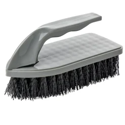 Brosse de nettoyage verte avec poignée 15x8xH6cm