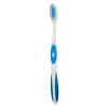 Brosse à dent dure bleue et blanche < Gifi Discount