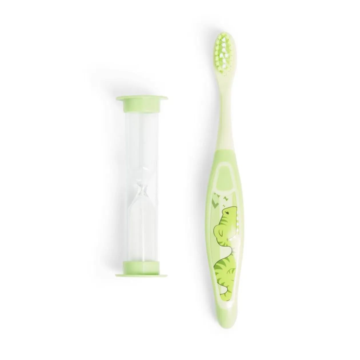 Brosse à dents enfant avec sablier 2min (2 modèles)