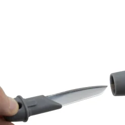 Brosse multifonction ustensile cuisine 5en1 acier et plastique gris L18,5cm < Gifi Discount