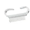 Brosse à ongles plastique transparent