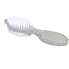 Brosse pédicure 4en1 brosse/pierre ponce/lime douche/lime métallique < Gifi Discount
