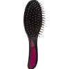 Brosse pneumatique ovale picots perlés pvc noir fuchsia < Gifi New