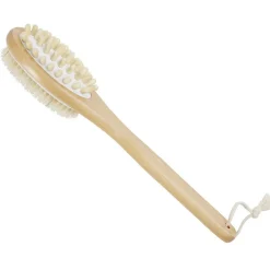 Brosse pour le corps double face bois et laine < Gifi Online