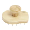 Brosse stimulante cuir chevelu bambou et plastique 9,5x8xH6cm < Gifi Best